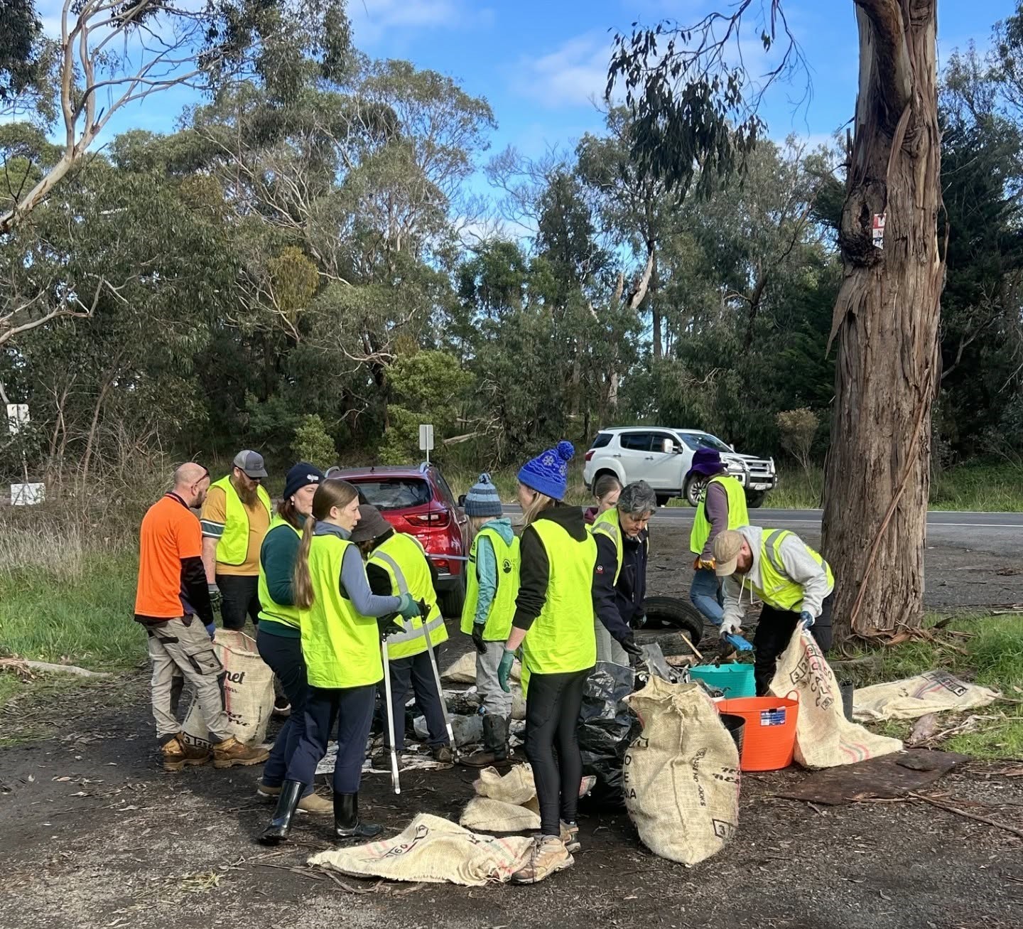 Upper Merri litter clean up 2026 2