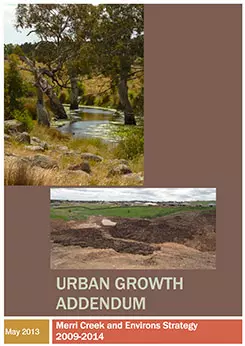 Merri Creek and Environs Strategy 2009 2014 - Urban Growth Addendum