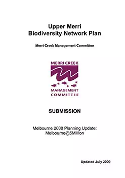 Upper Merri Biodiversity Newtork Plan