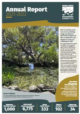 MCMC Annual Report 2021 22 Cover