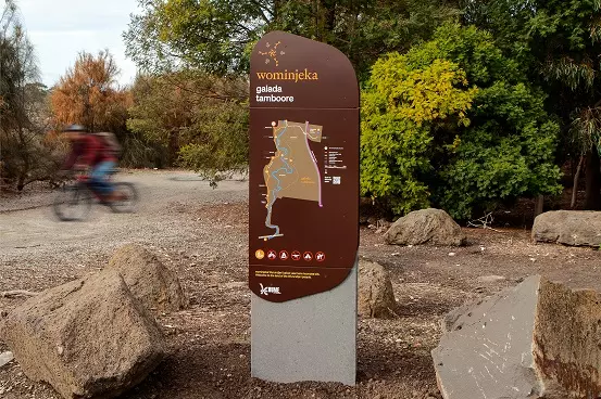 marram baba signage